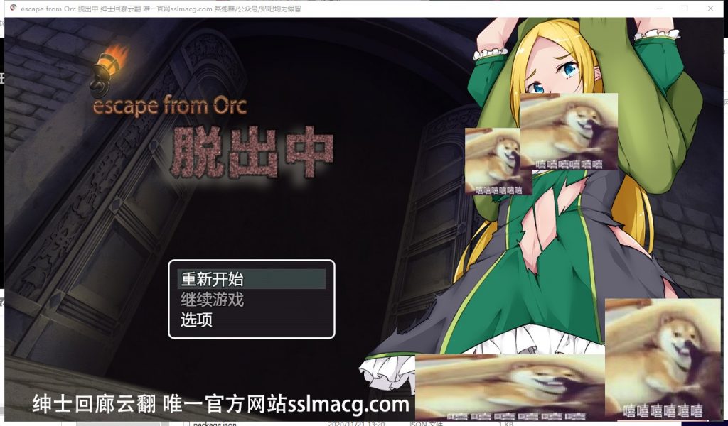 【PC】【RPG/汉化】escape from Orc 脱出中 机翻汉化版【900M/新汉化】-星星资源网