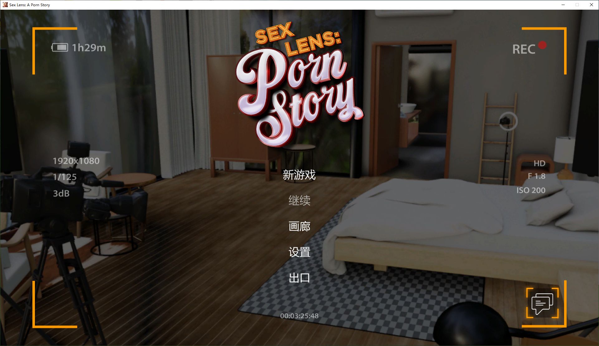 【PC】【欧美SLG/中文/动态】Sex Lens A Porn Story steam官中步兵版【新作/1.8G】-星星资源网