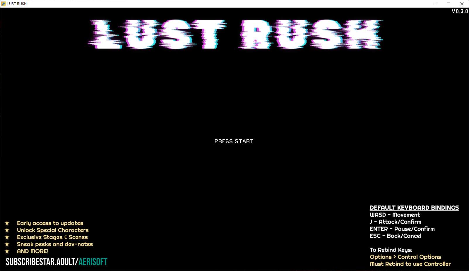 【PC+安卓】【欧美ACT/动态】Lust Rush v0.3  最新测试版【更新/1G】-星星资源网